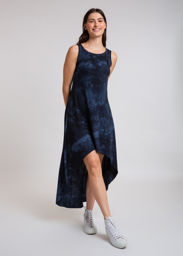 TERPSI Blue Batik Dress